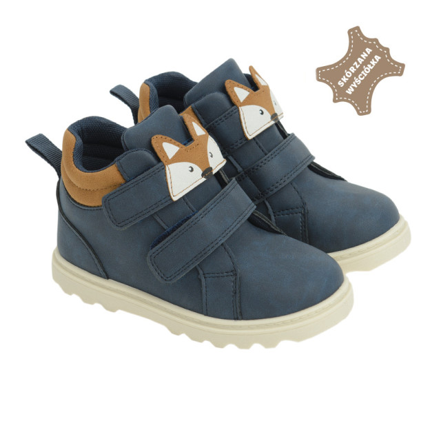 Високи обувки, цвят: Морско син