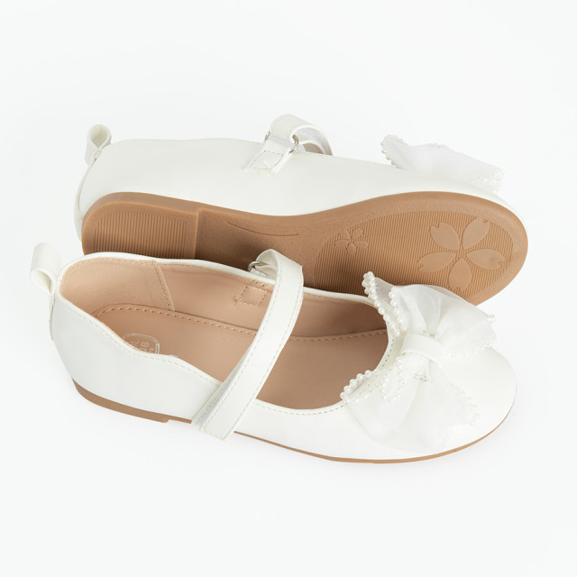Балеринки, цвят: Бял