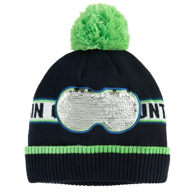 Шапка, цвят: Морско син