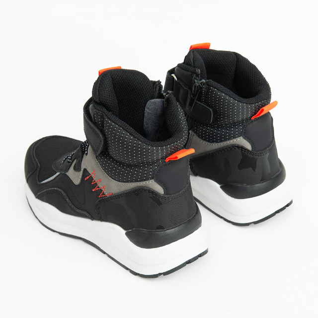 Високи обувки, цвят: Черен