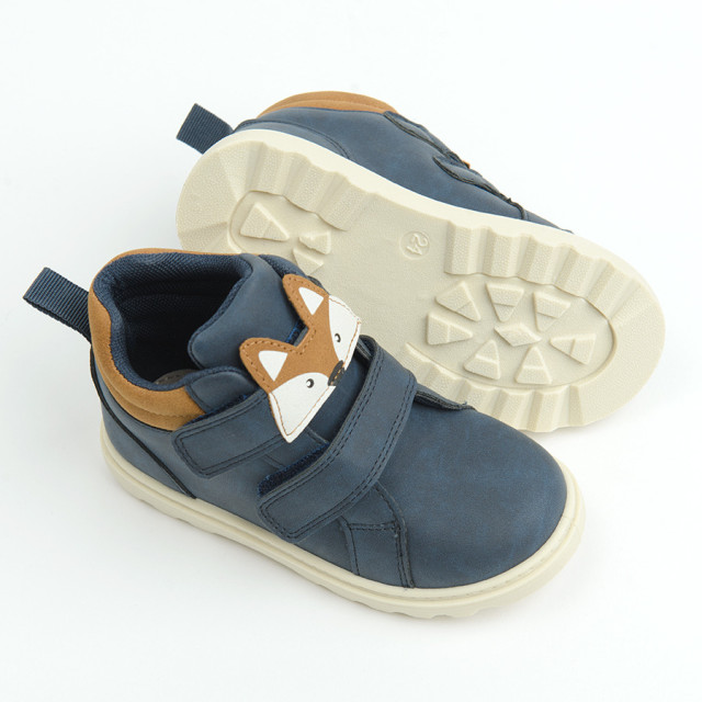 Високи обувки, цвят: Морско син