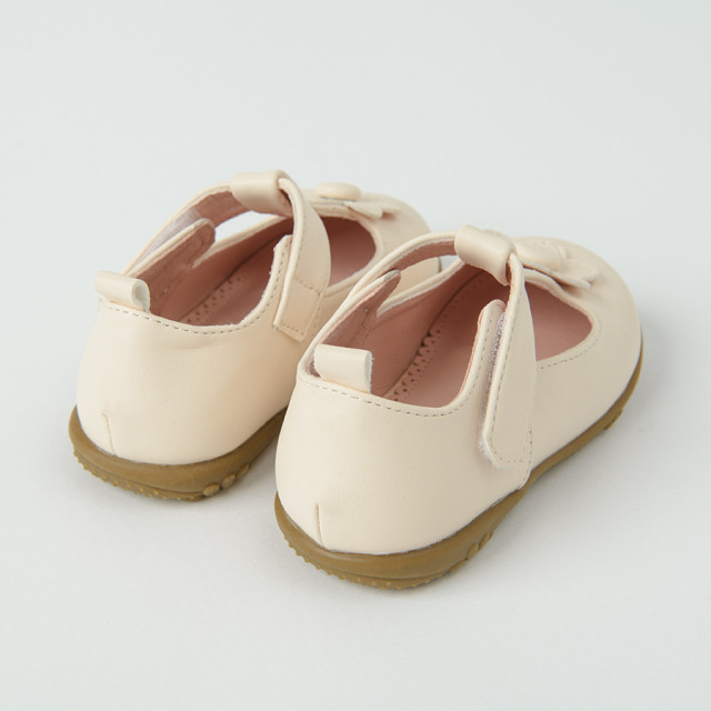 Балеринки, цвят: Кремав