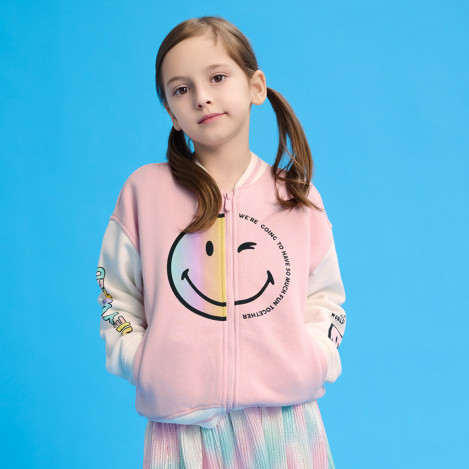 Яке SMILEY, цвят: Цикламен