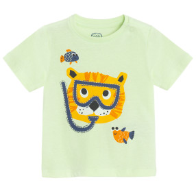 Тениска с къс ръкав, цвят: Жълт