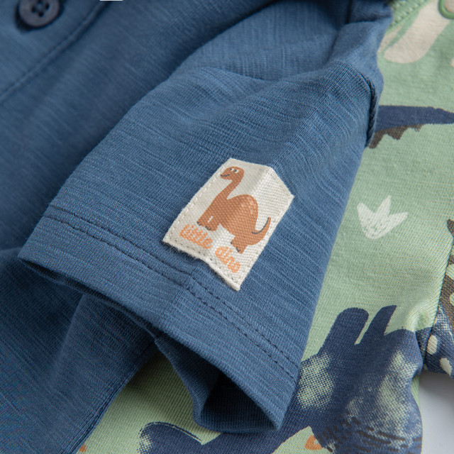 Боди с къс ръкав 2бр., цвят: Микс