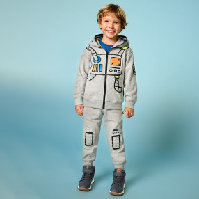 Суитчър, цвят: Сив меланж