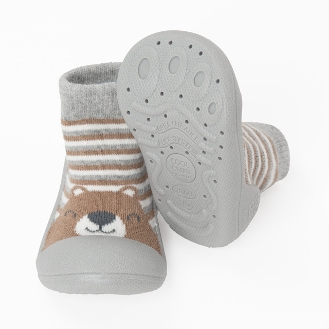 Пантофи, цвят: Светло сив