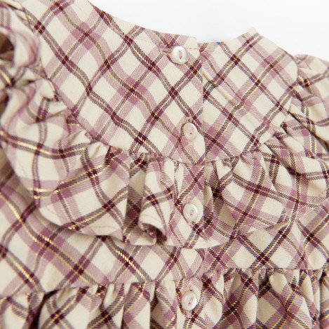 Рокля с дълъг ръкав, цвят: Микс