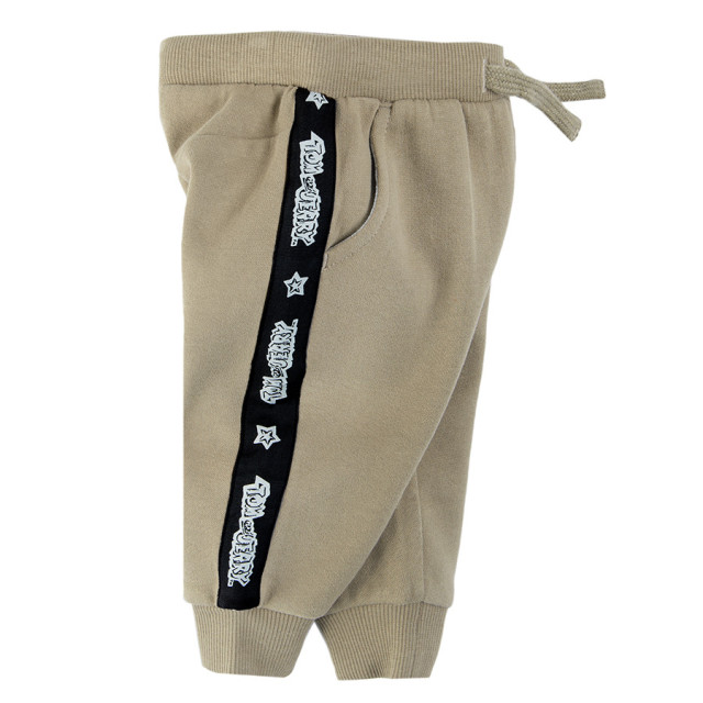 Спортен панталон TOM AND JERRY, цвят: Маслинов