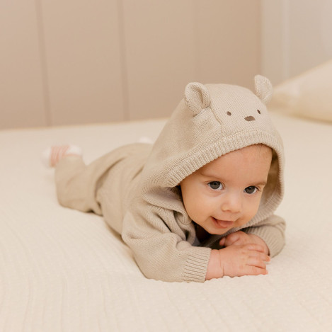 Жилетка, цвят: Бежов