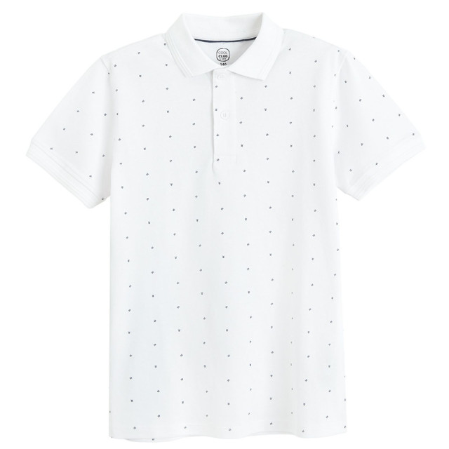 Тениска ПОЛО с къс ръкав, цвят: Бял