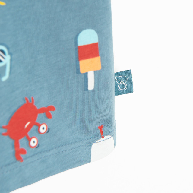 Комплект, цвят: Син