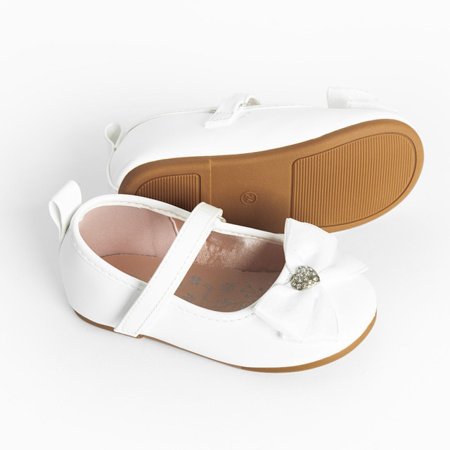 Балеринки, цвят: Бял