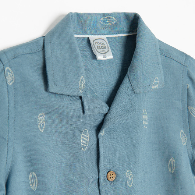 Комплект, цвят: Син