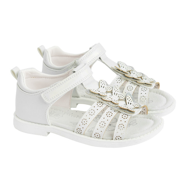 Сандали, цвят: Бял