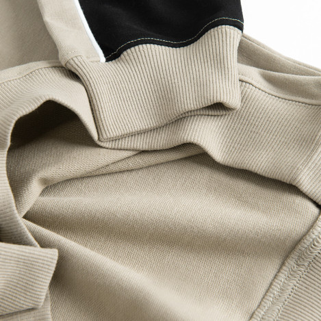 Блуза с дълъг ръкав, цвят: Бежов