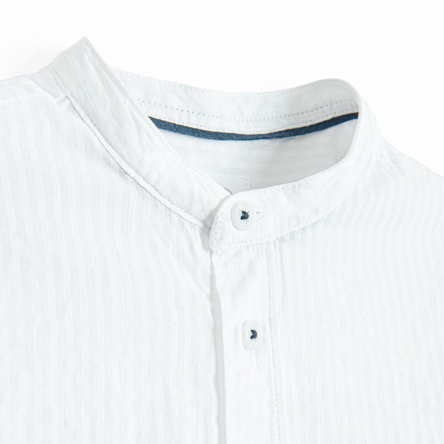 Риза с дълъг ръкав, цвят: Бял