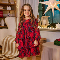 Рокля с дълъг ръкав, цвят: Микс