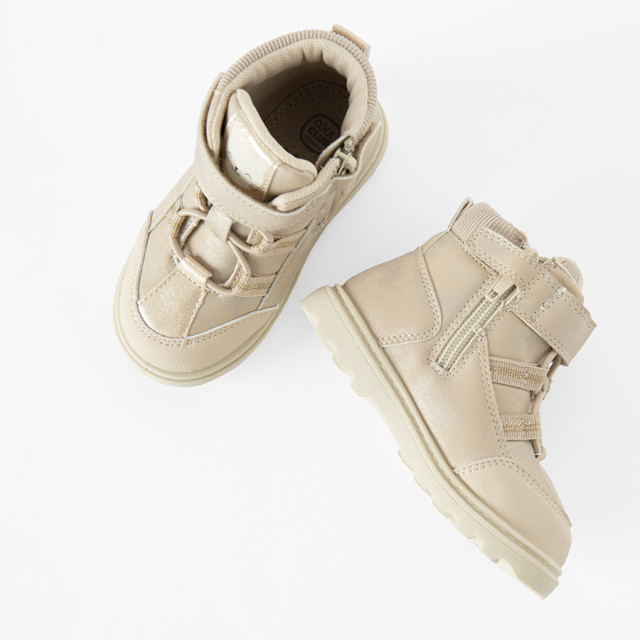 Високи обувки, цвят: Пепел от рози