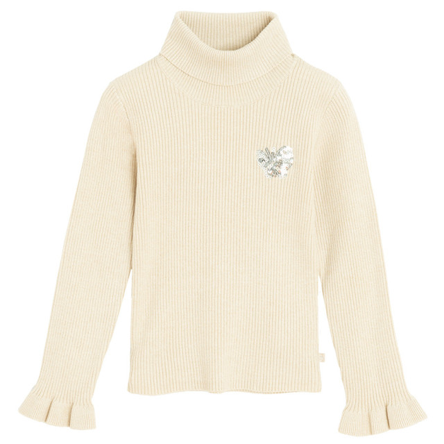 Поло, цвят: Бежов меланж