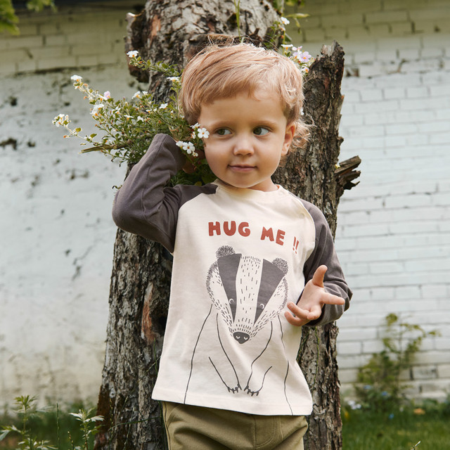 Тениска с дълъг ръкав, цвят: Микс