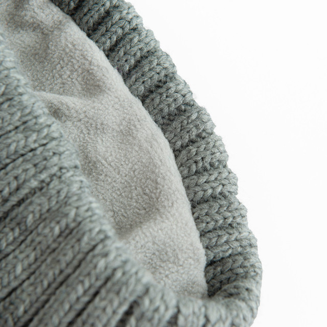 Шапка, цвят: Сив меланж