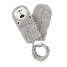 Ръкавици, цвят: Сив меланж