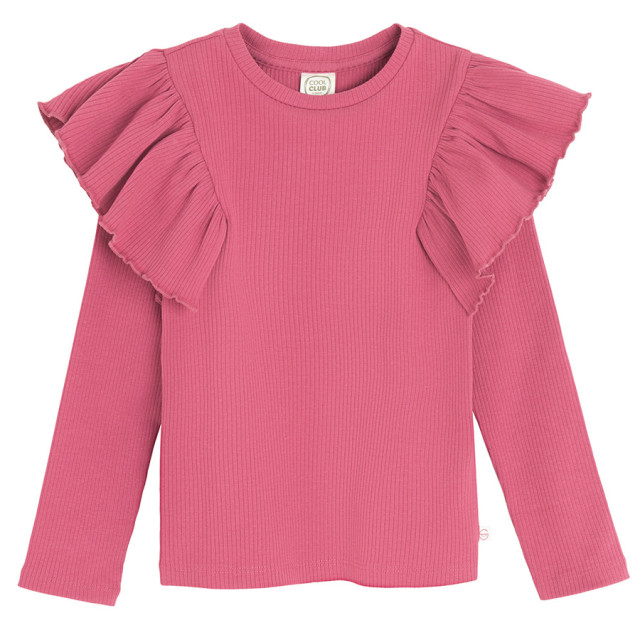 Блуза с дълъг ръкав, цвят: Бургунди