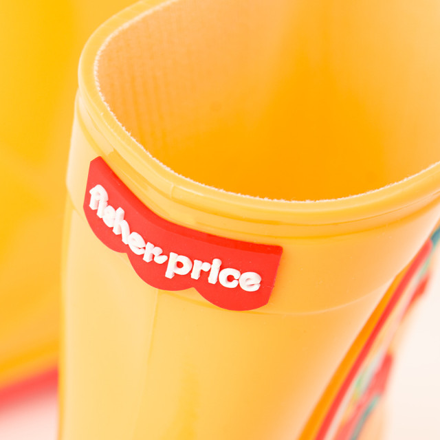 Гумени ботуши FISHER PRICE, цвят: Жълт