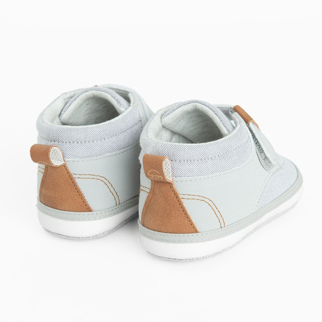 Пантофи, цвят: Сив