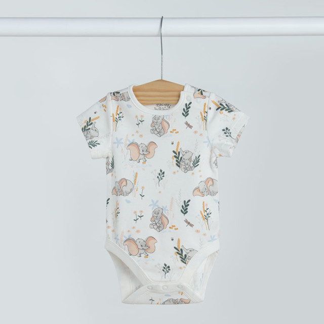 Боди с къс ръкав 3бр. DUMBO, цвят: Микс