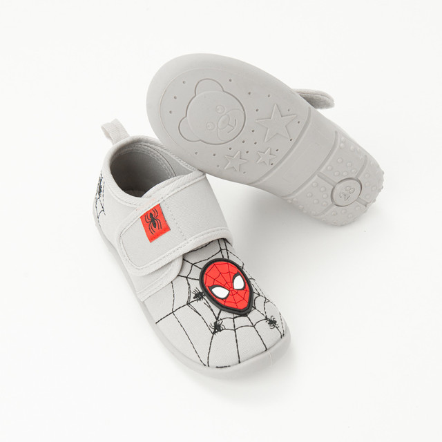 Пантофи SPIDER-MAN, цвят: Св. сив меланж
