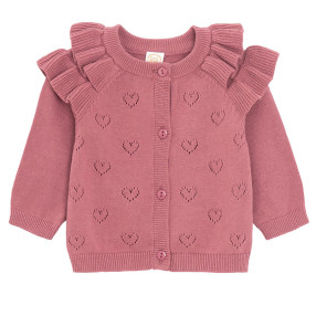 Жилетка, цвят: Кафяв