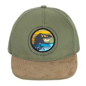 Шапка JURASSIC WORLD, цвят: Зелен