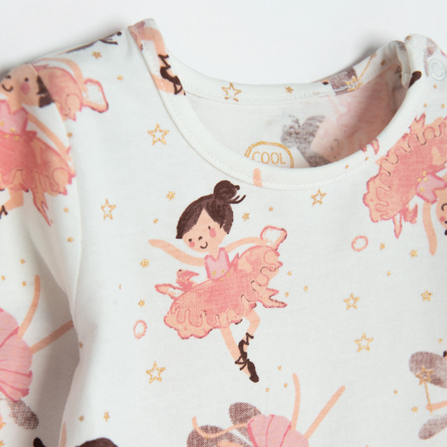 Боди с дълъг ръкав, цвят: Графит