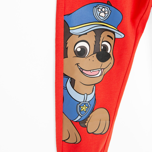 Спортен панталон PAW PATROL, цвят: Червен