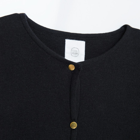 Жилетка, цвят: Черен