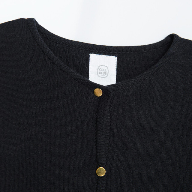 Жилетка, цвят: Черен