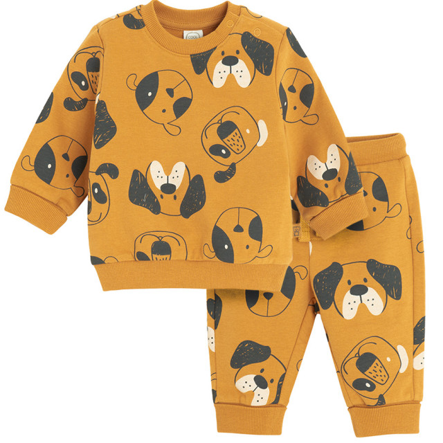 Спортен комплект 2бр., цвят: Светло кафяв