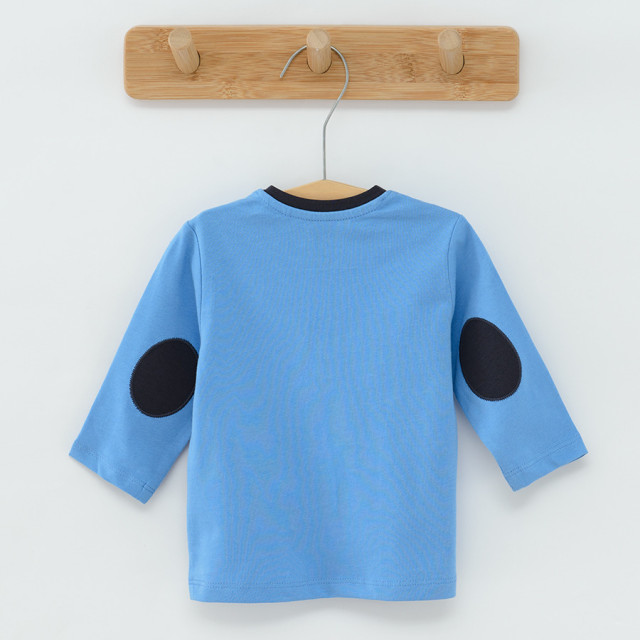 Тениска с дълъг ръкав 3бр., цвят: Микс