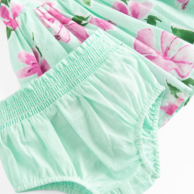 Комплект, цвят: Зелен