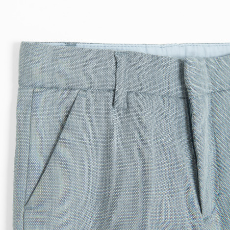 Костюм, цвят: Морско син