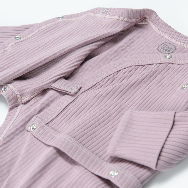 Боди с дълъг ръкав, цвят: Виолетов