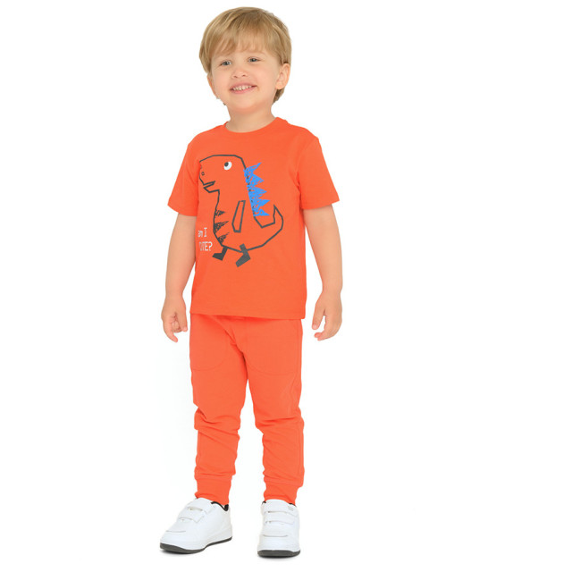 Спортен панталон, цвят: Оранжев