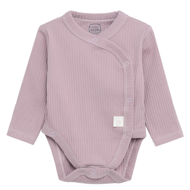 Боди с дълъг ръкав, цвят: Виолетов