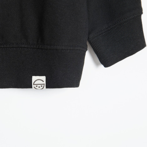 Блуза с дълъг ръкав, цвят: Черен