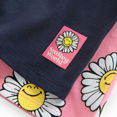 Тениска с къс ръкав 2бр. SMILEY, цвят: Микс