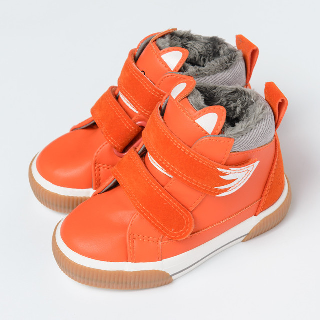 Високи обувки, цвят: Оранжев