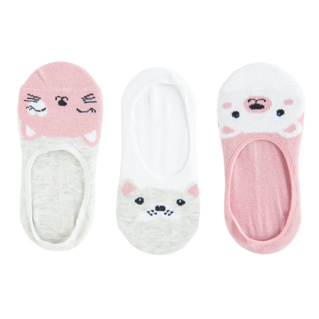 Чорапи невидимки 3бр., цвят: Микс