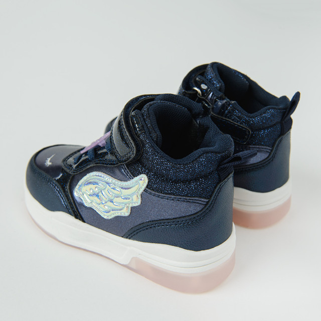 Високи обувки, цвят: Морско син